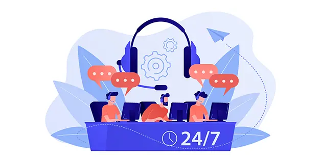 پشتیبانی تلفنی پشتیبانی تلفنی